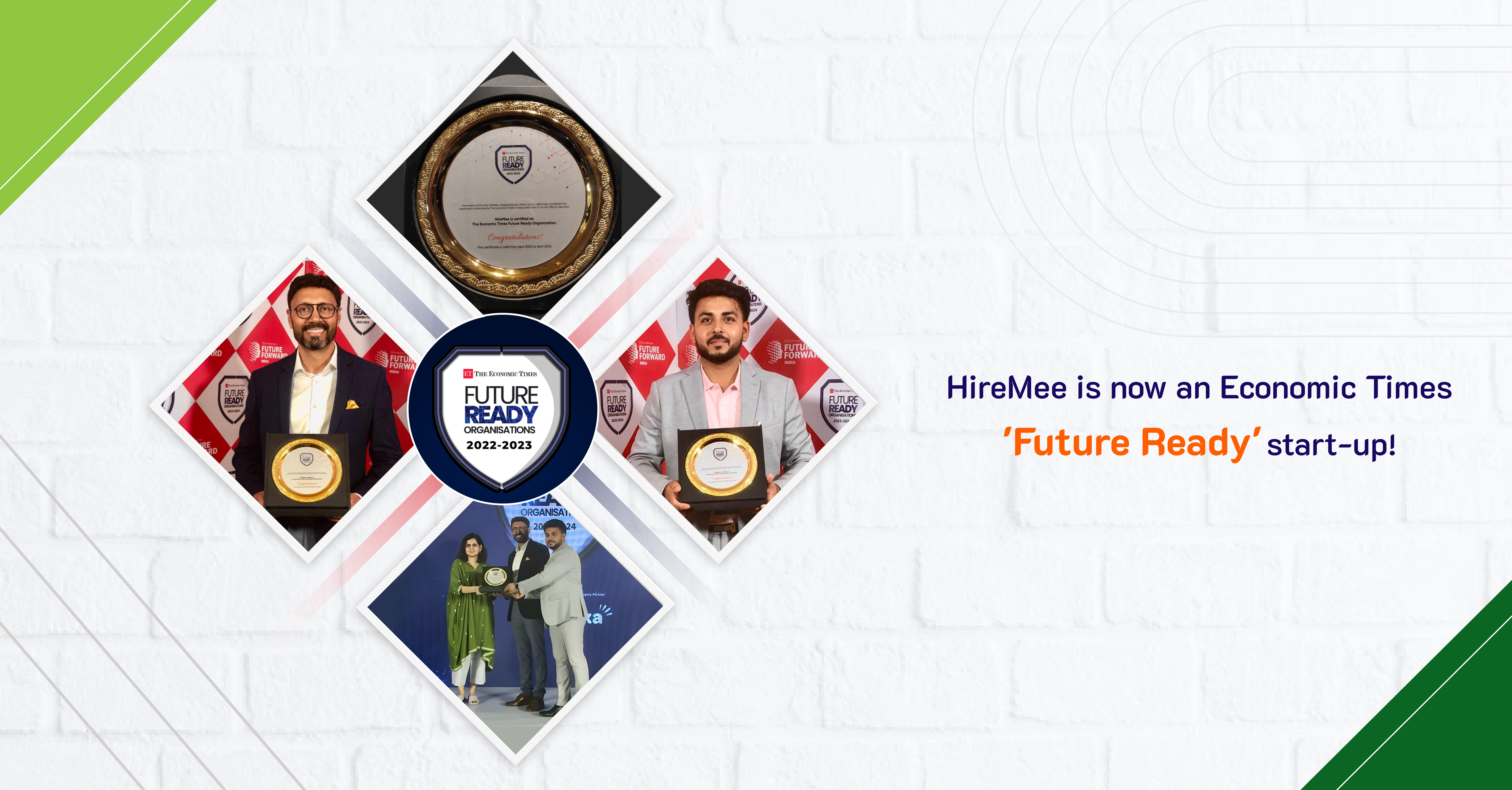 HireMee bags the ‘Future Ready’ award under the ‘Start-up’ category