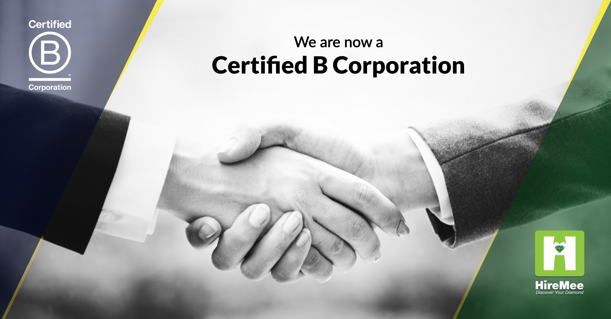 We are now a Certified B Corporation